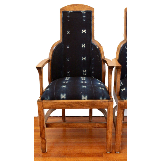 Set of Art Deco Chairs with a Bohemian Twist - Eye Heart Curated