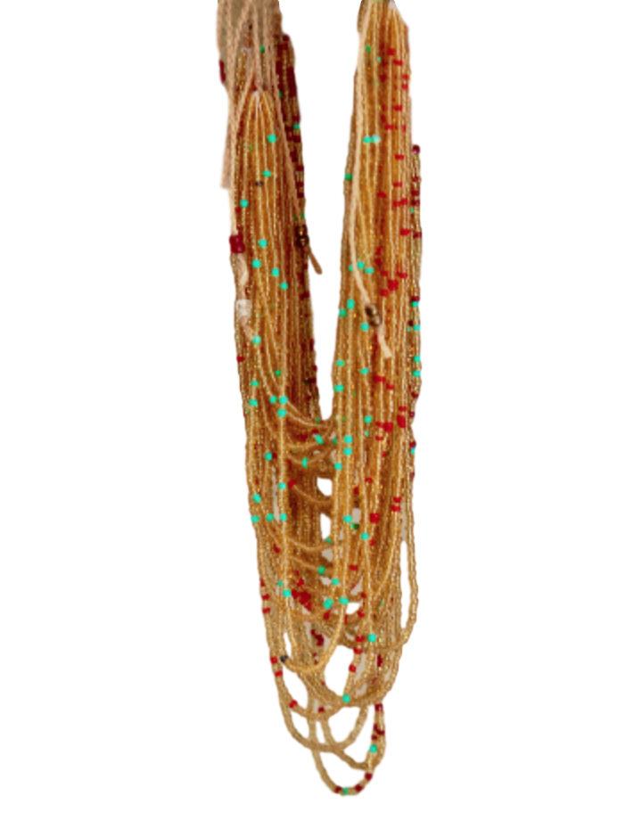 Handmade San Pancho Mexican Multi Beaded Necklace - 4 Colors